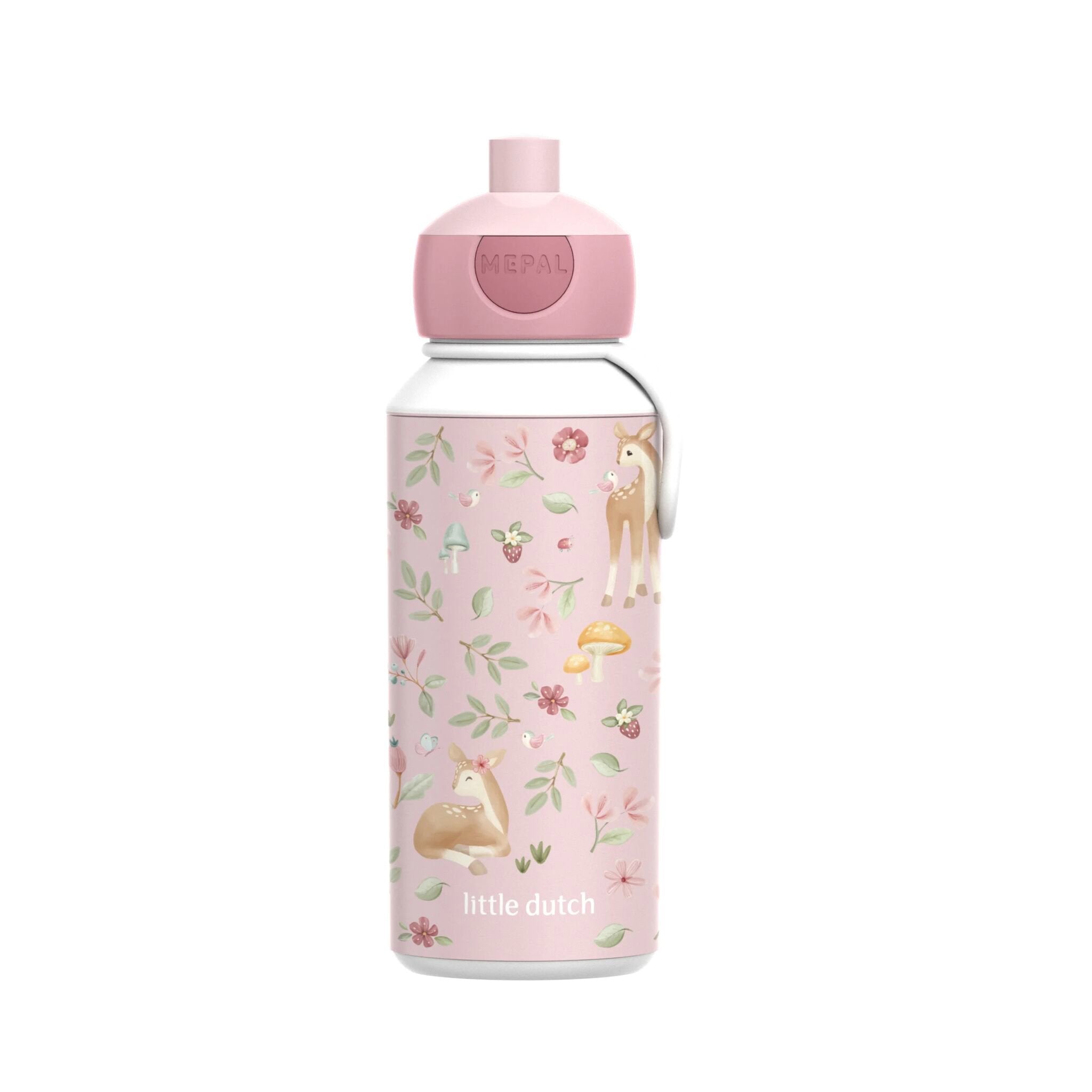 Drinkfles pop-up 400 ml Fairy Garden Drinkfles pop-up 400 ml Fairy Garden