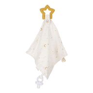 Cuddle cloth with teething ring - Newborn Naturals