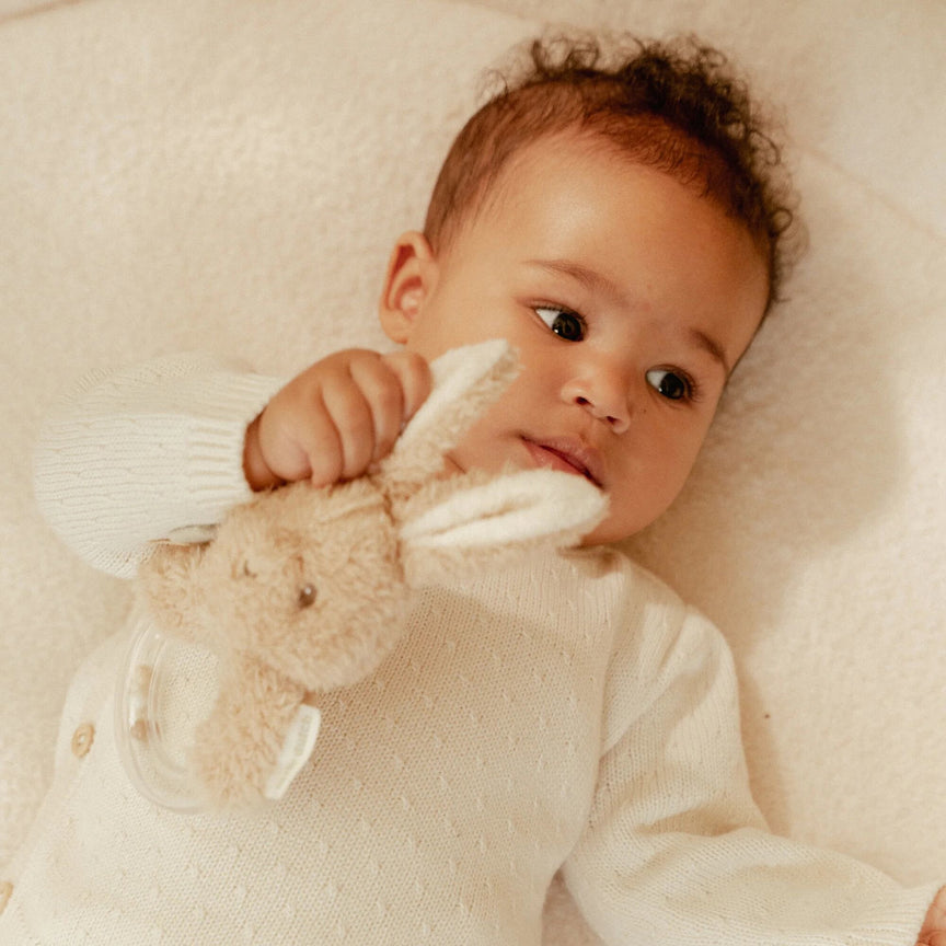 Hochet - Beige - Newborn Naturals  ringrammelaar-newborn-naturals