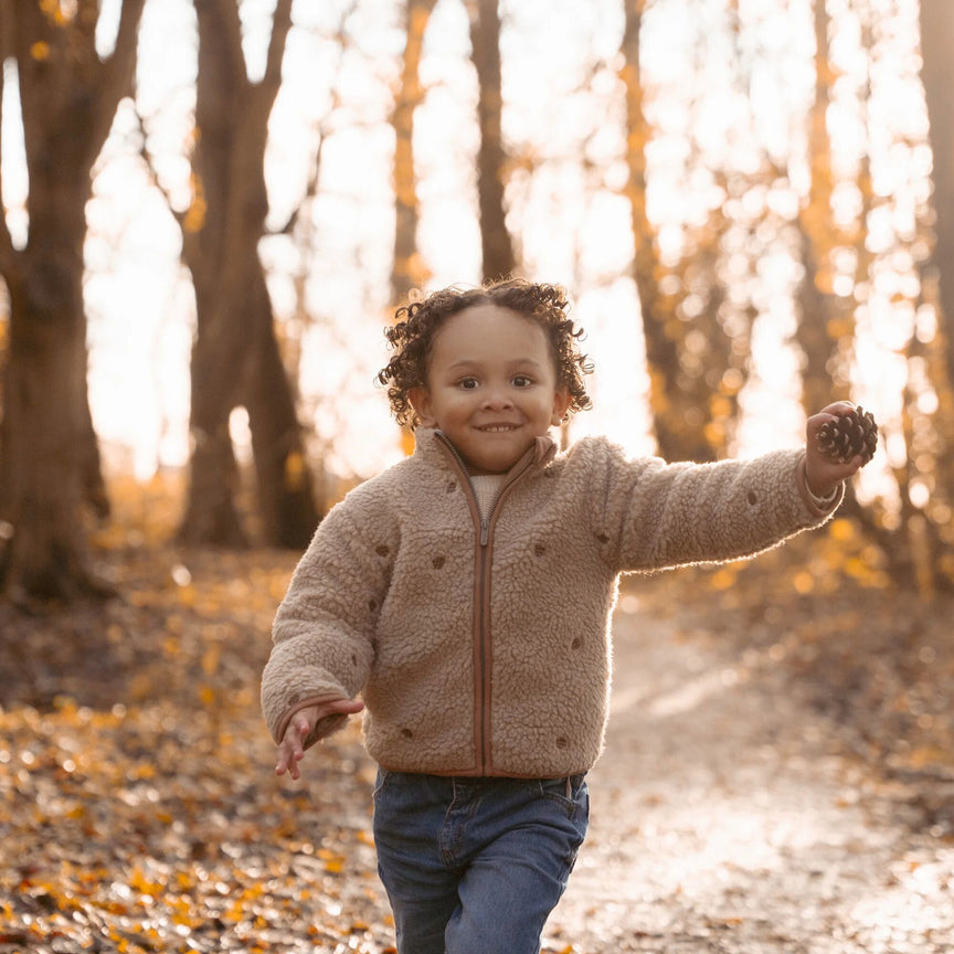 Gilet en peluche - Marron - Forest Friends  teddy-vest-bruin-forest-friends