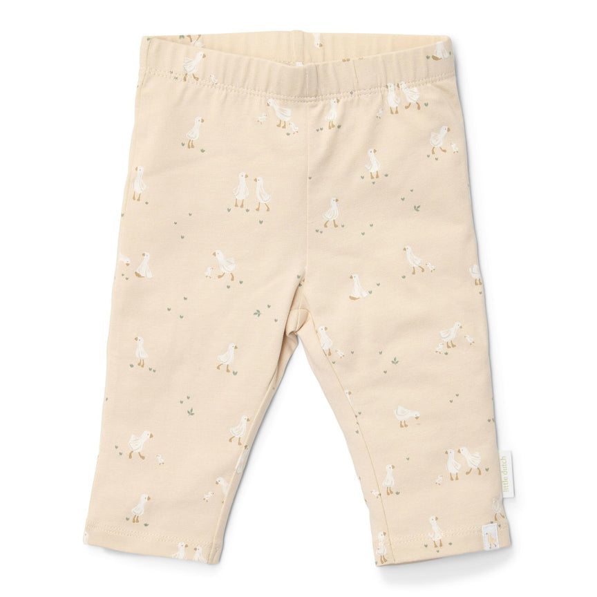 Legging - Beige - Newborn Naturals - Little Goose  legging-beige-newborn-naturals-little-goose