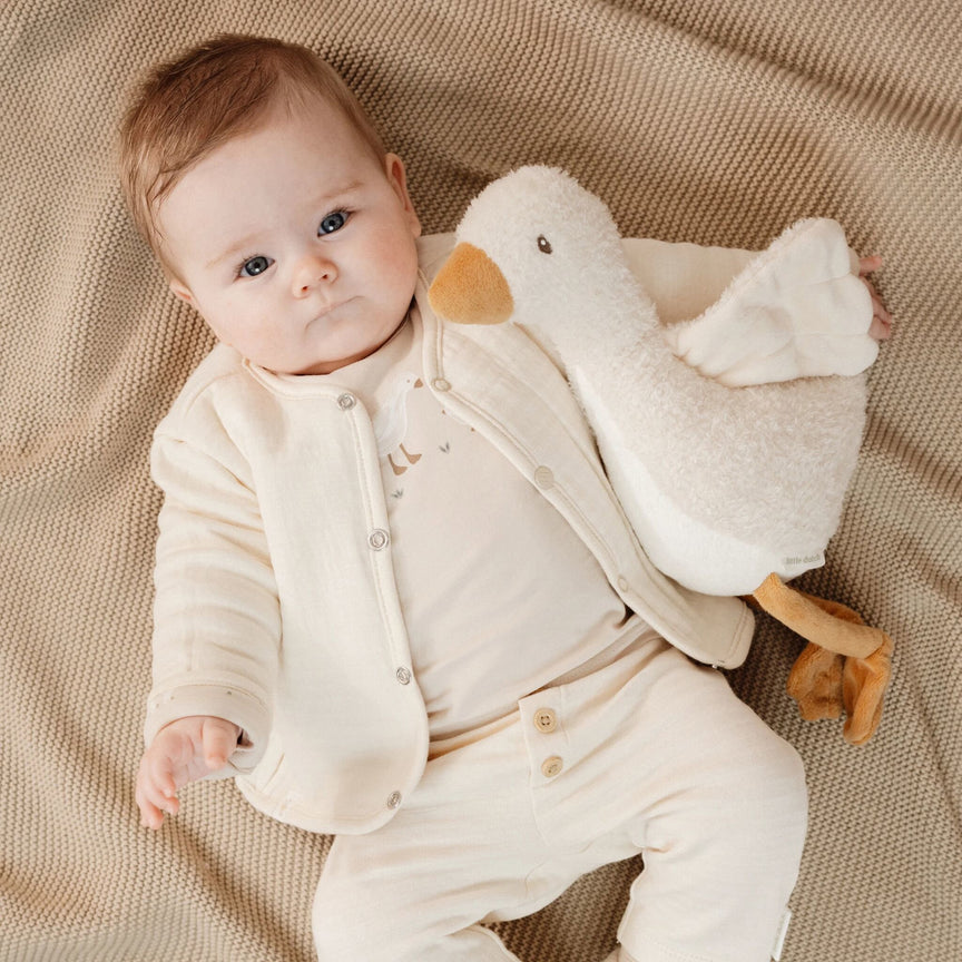 Vest - Beige - Newborn Naturals - Little Goose  vest-beige-newborn-naturals-little-goose