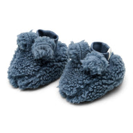 Chaussons Teddy - Bleu - Newborn Naturals