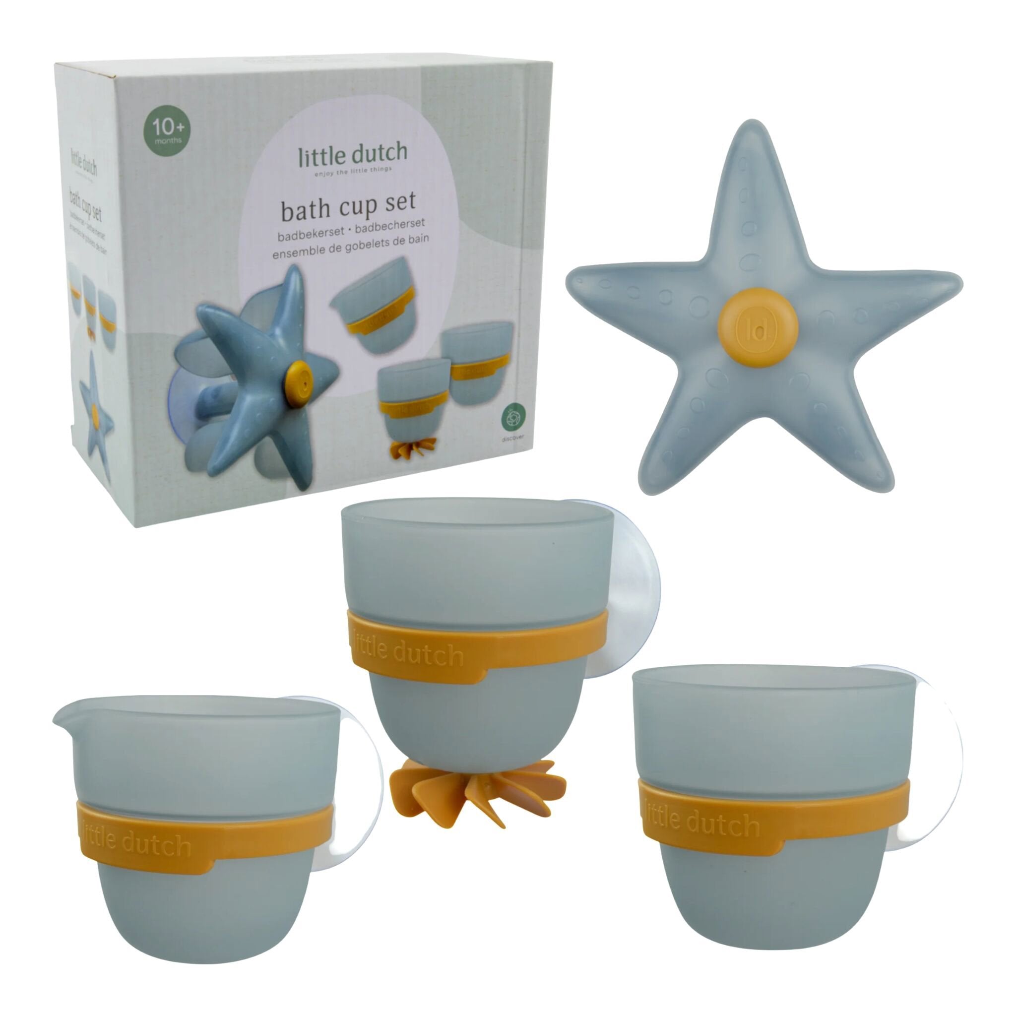 Badwand bekers - blauw - Essentials Badwand bekers - blauw - Essentials