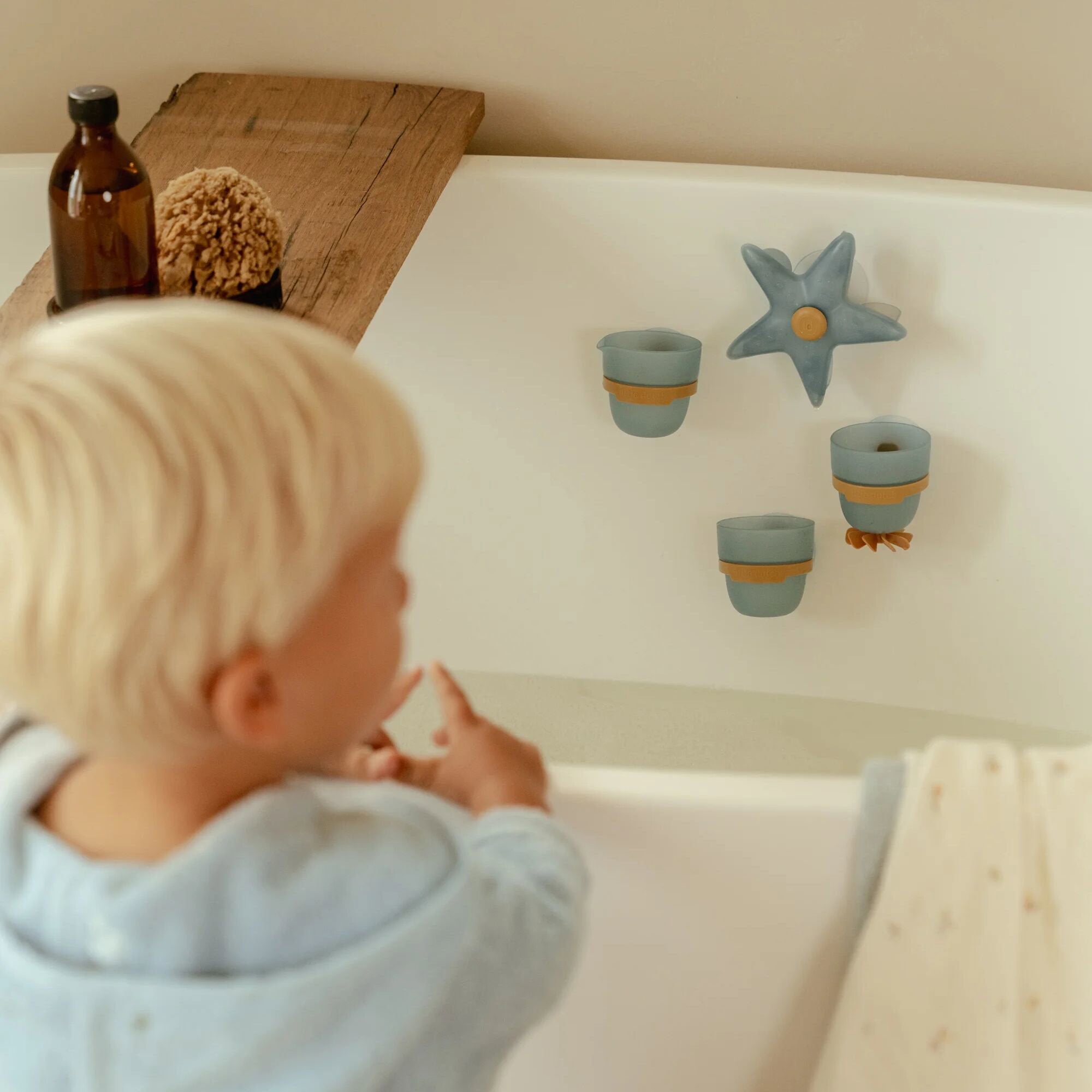 Badwand bekers - blauw - Essentials Badwand bekers - blauw - Essentials