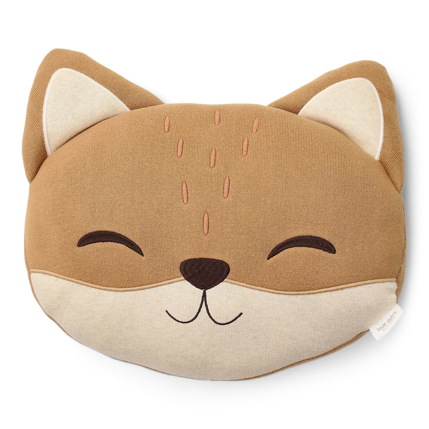Kissen Fuchs - Braun - Forest Friends  kussen-bruin-forest-friends
