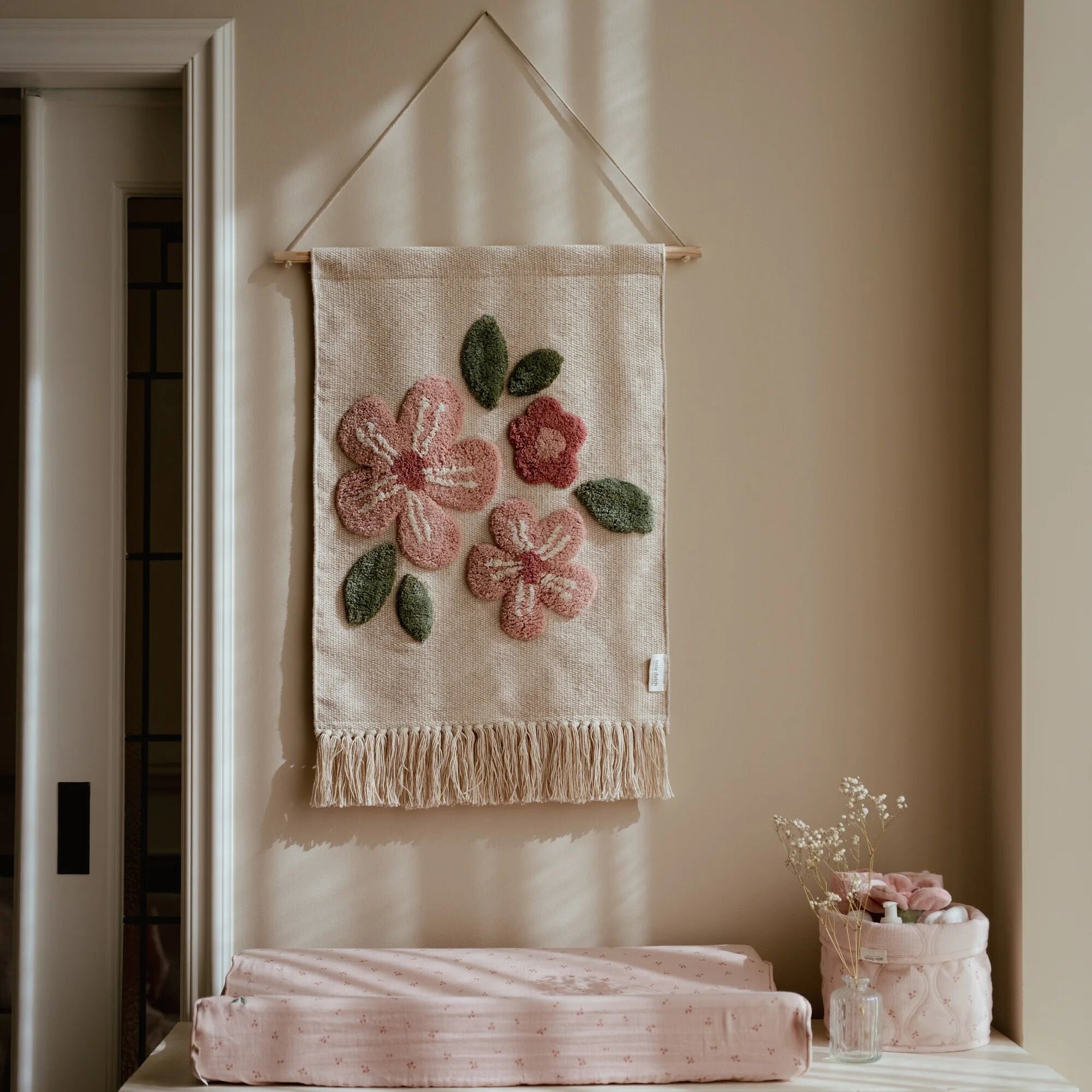 wandkleed-bloem-wit-fairy-garden wandkleed-bloem-wit-fairy-garden