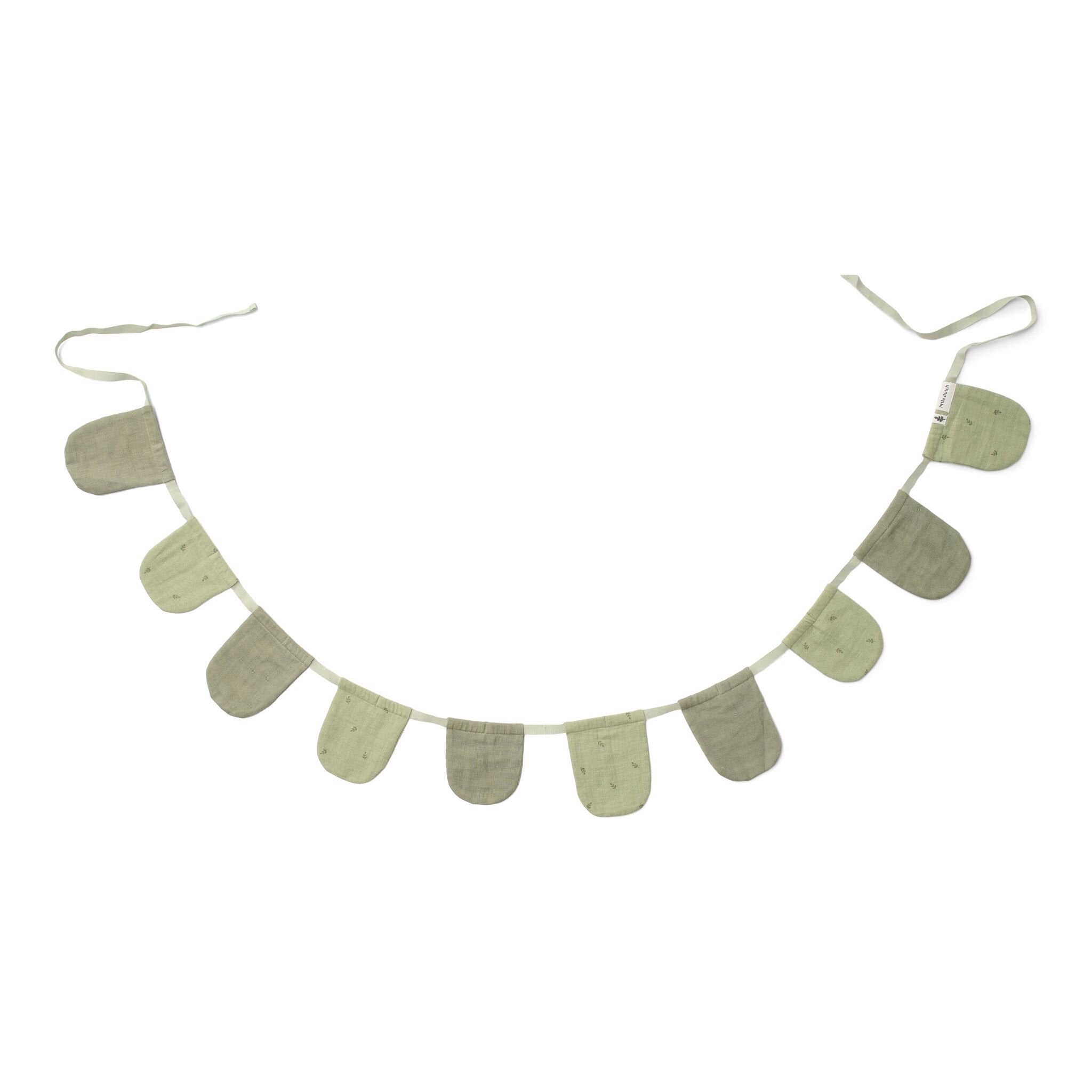 Garland with flags - Green - Essentials  Garland with flags - Green - Essentials