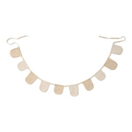 Garland with flags - Beige - Essentials
