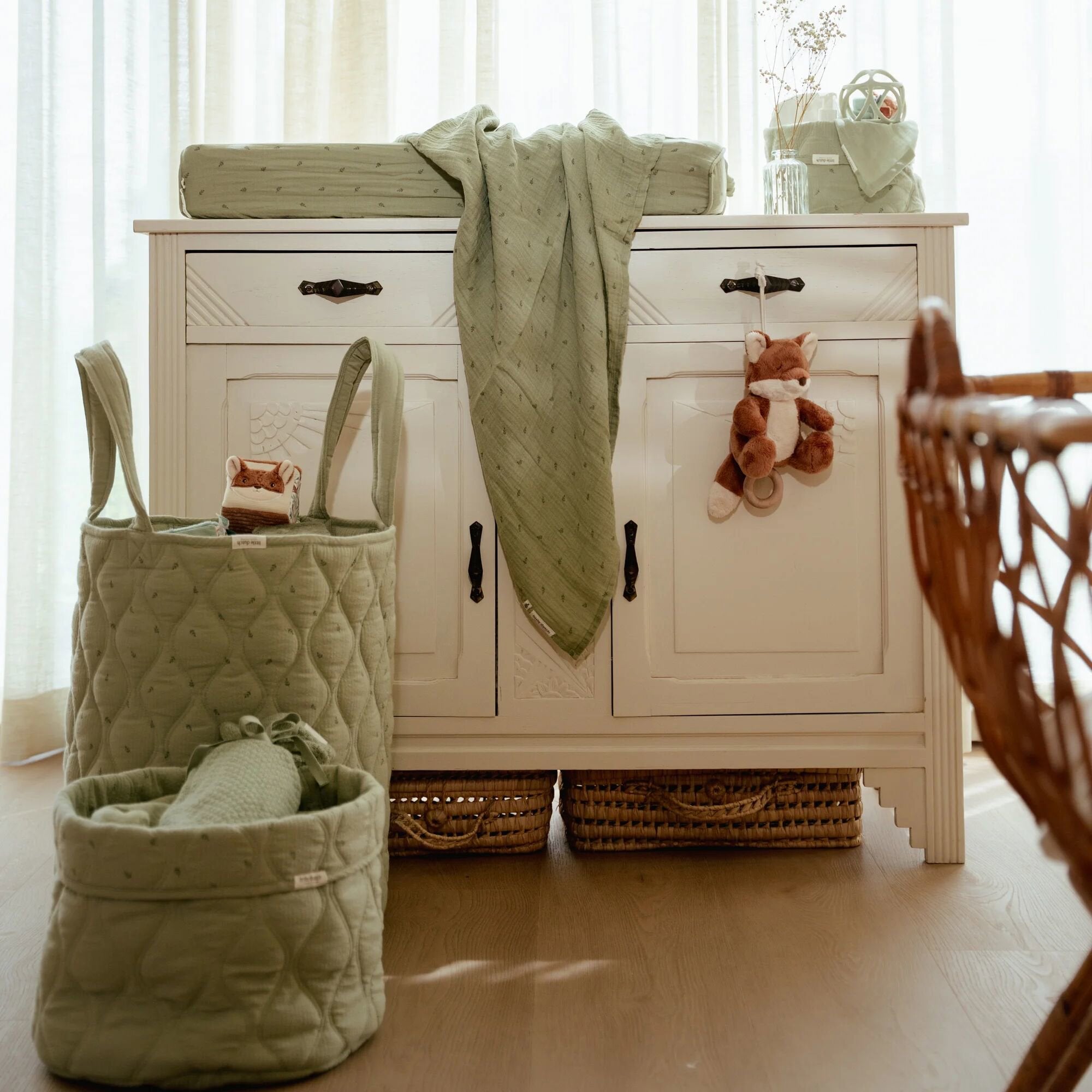 Aufbewahrungskorb groß - Grün - Essentials  Aufbewahrungskorb groß - Grün - Essentials