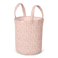 Storage basket large - Pink - Fairy Garden - Fairy Floral