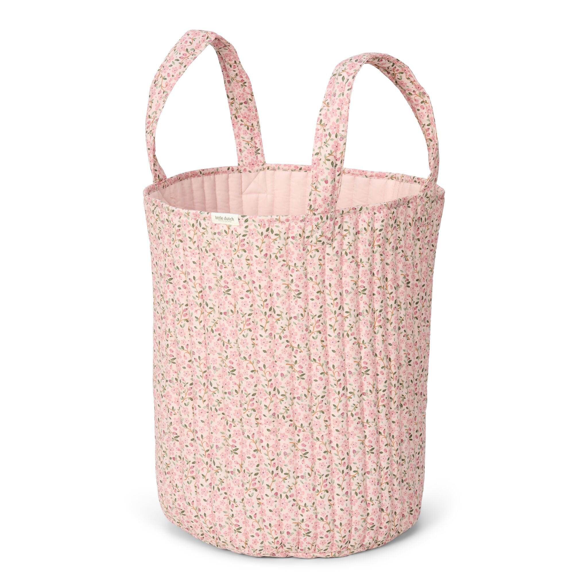 hollandrad rosa mit korb Aufbewahrungskorb XL - Rosa - Fairy Floral