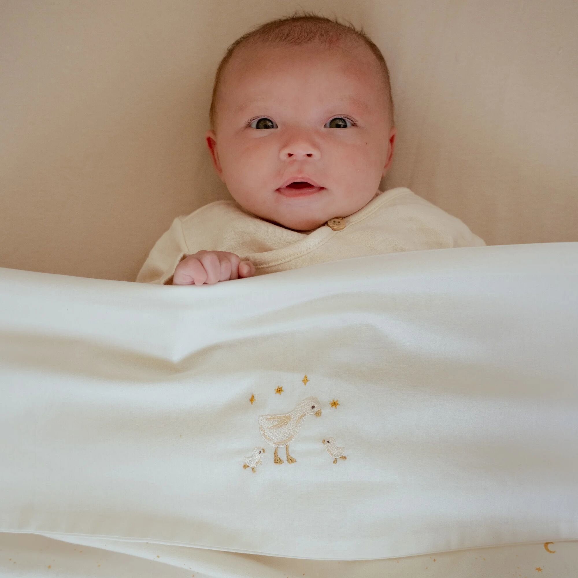 ledikantlaken-wit-newborn-naturals-little-goose ledikantlaken-wit-newborn-naturals-little-goose