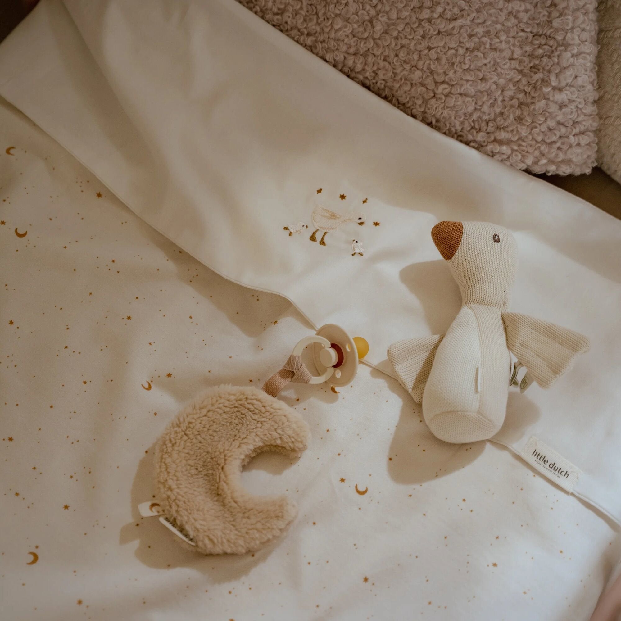 ledikantlaken-wit-newborn-naturals-little-goose ledikantlaken-wit-newborn-naturals-little-goose