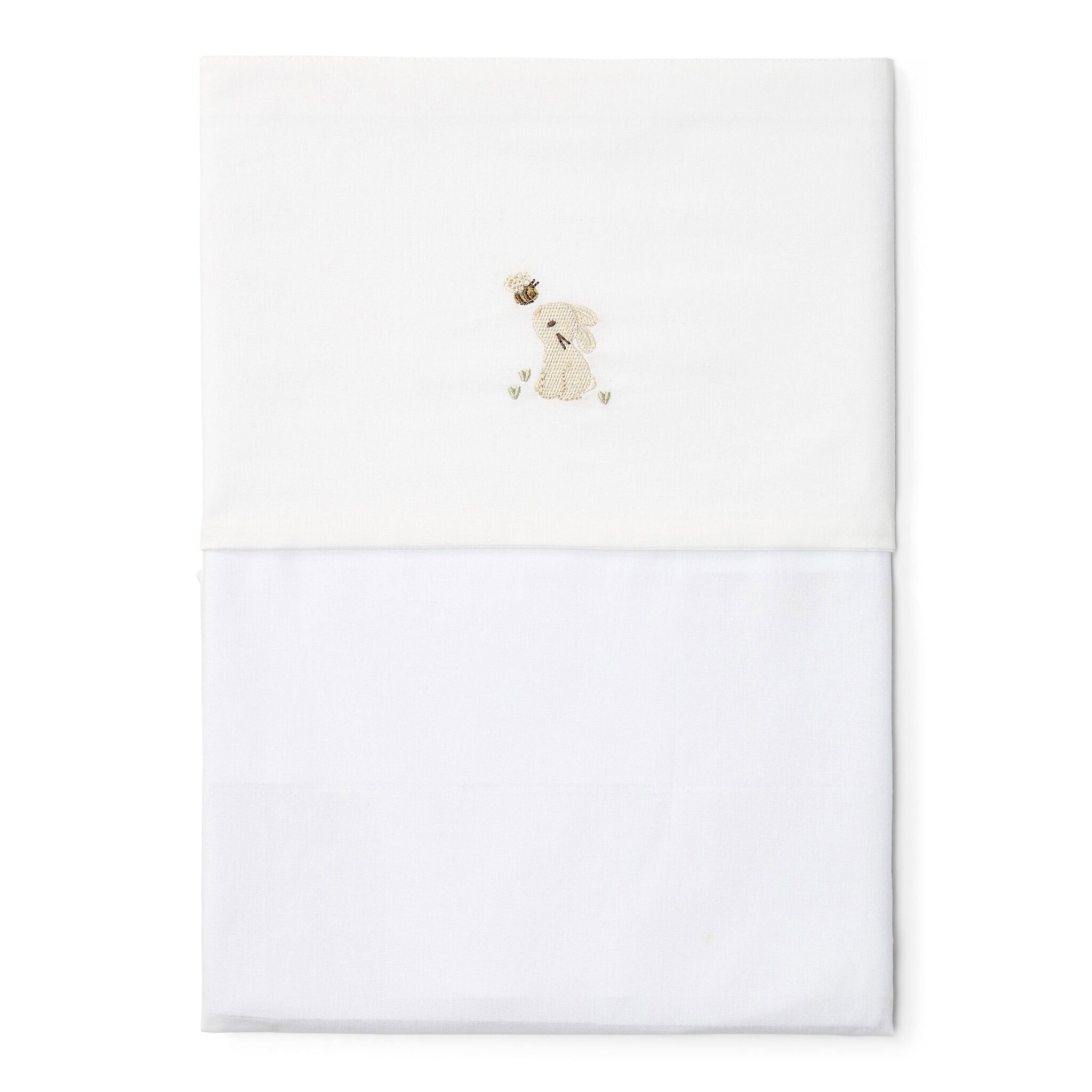 Drap de lit - Blanc - Newborn Naturals - Bébé Bunny  Drap de lit - Blanc - Newborn Naturals - Bébé Bunny