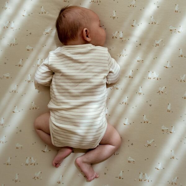 ledikant-deken-beige-newborn-naturals-little-goose ledikant-deken-beige-newborn-naturals-little-goose