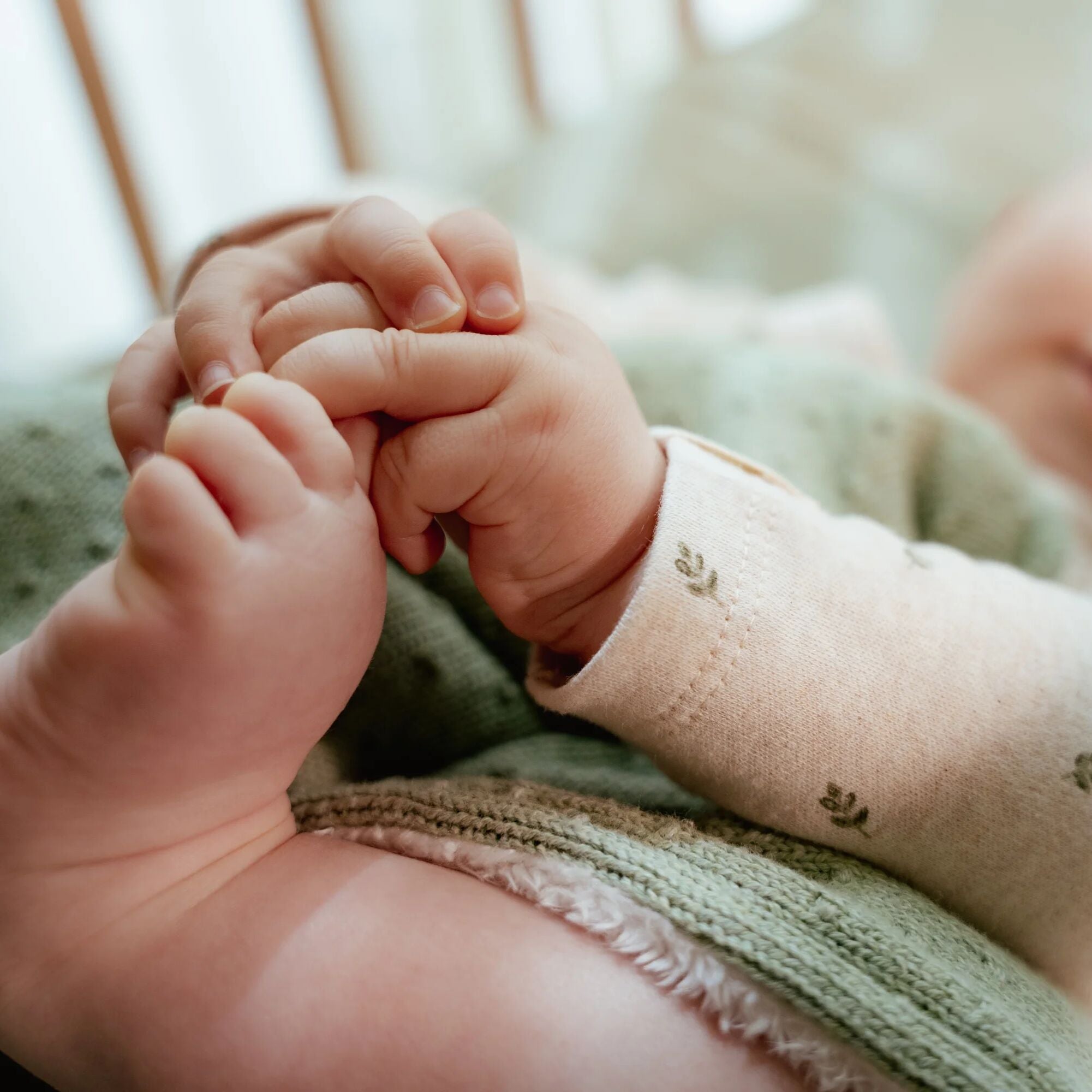 wiegdeken-groen-essentials wiegdeken-groen-essentials