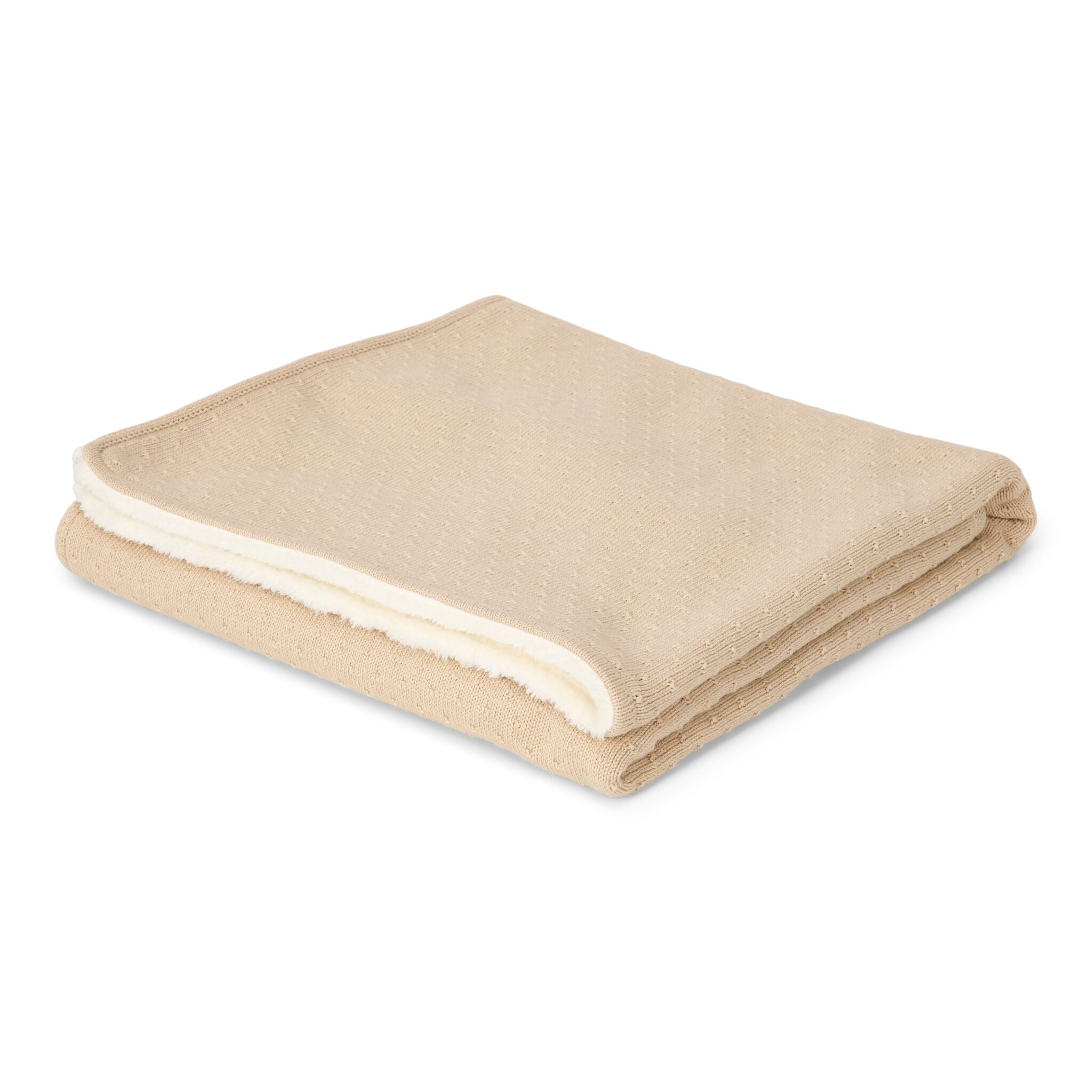 gebreid-ledikant-deken-fleece-beige-essentials gebreid-ledikant-deken-fleece-beige-essentials