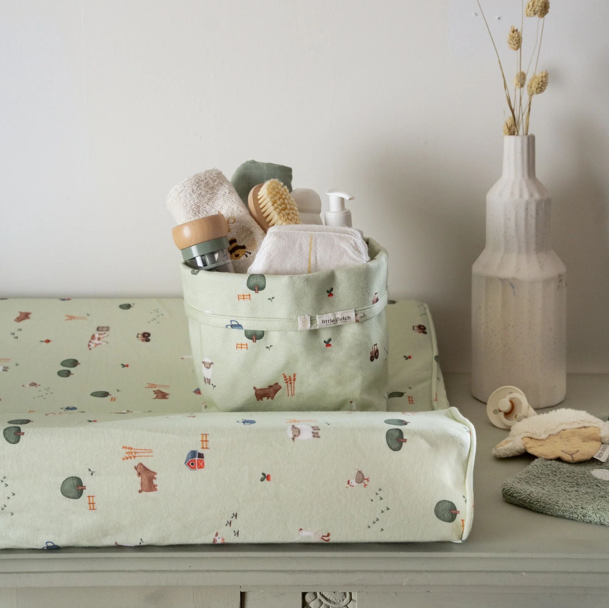 speendoekje-wit-little-farm speendoekje-wit-little-farm