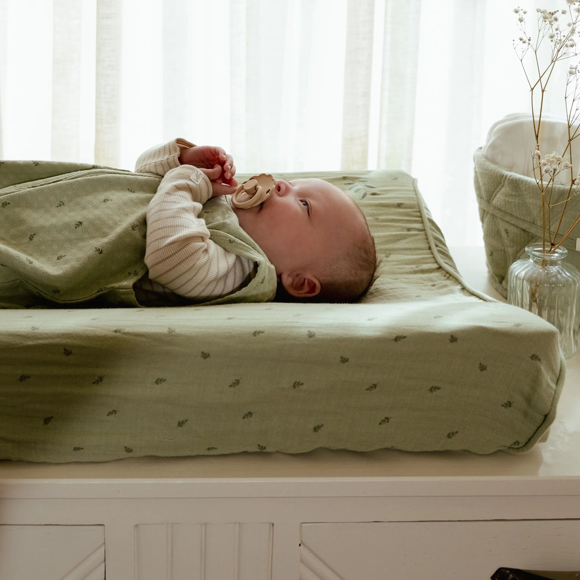 Changing pad cover - Green - Essentials  Changing pad cover - Green - Essentials
