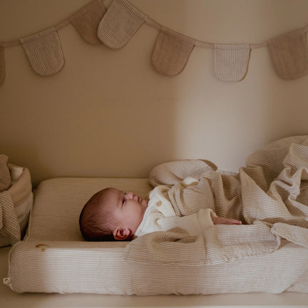 Changing pad cover - Beige - Essentials  aankleedkussenhoes-beige-essentials