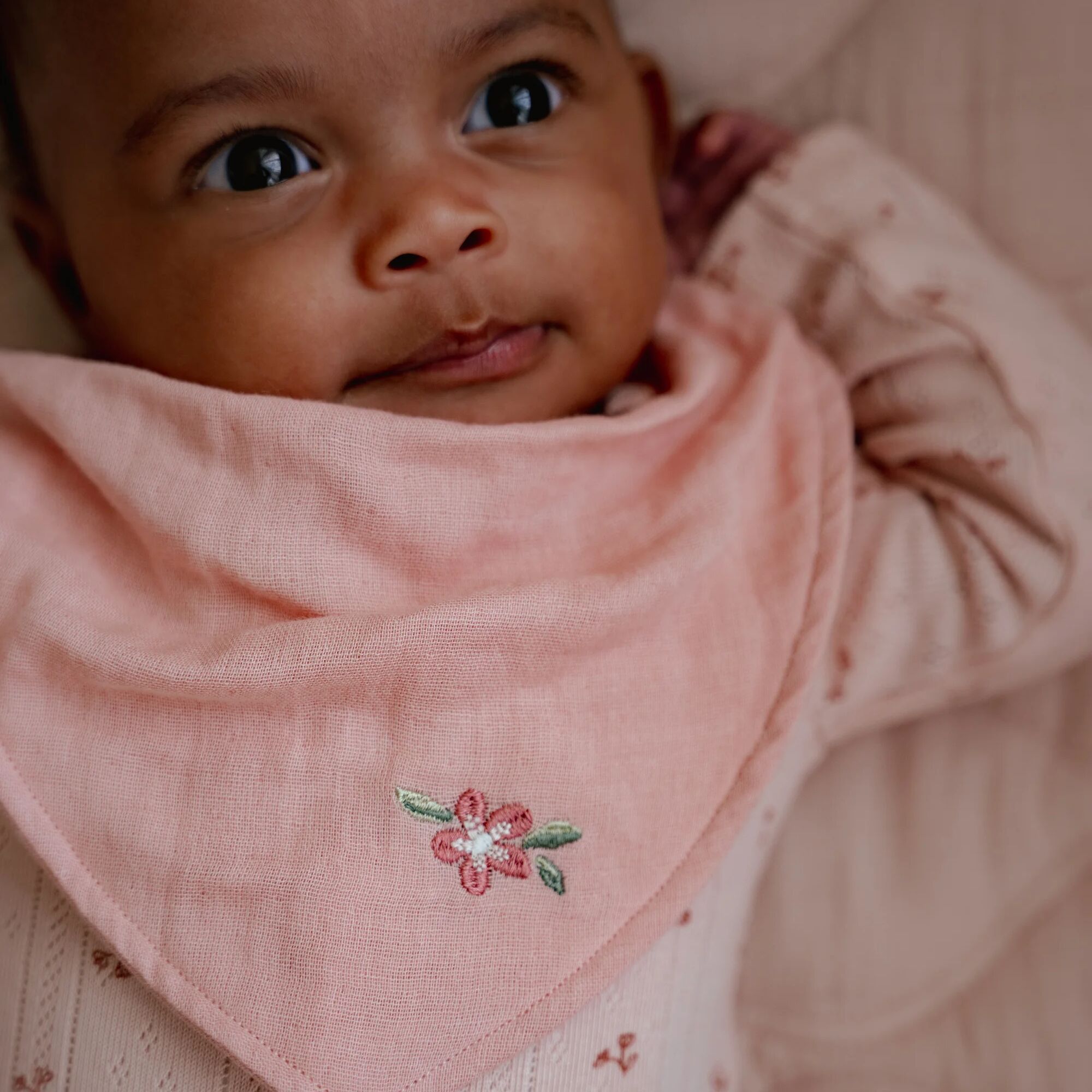 2-pack bandana bib - Pink - Essentials  2-pack bandana bib - Pink - Essentials