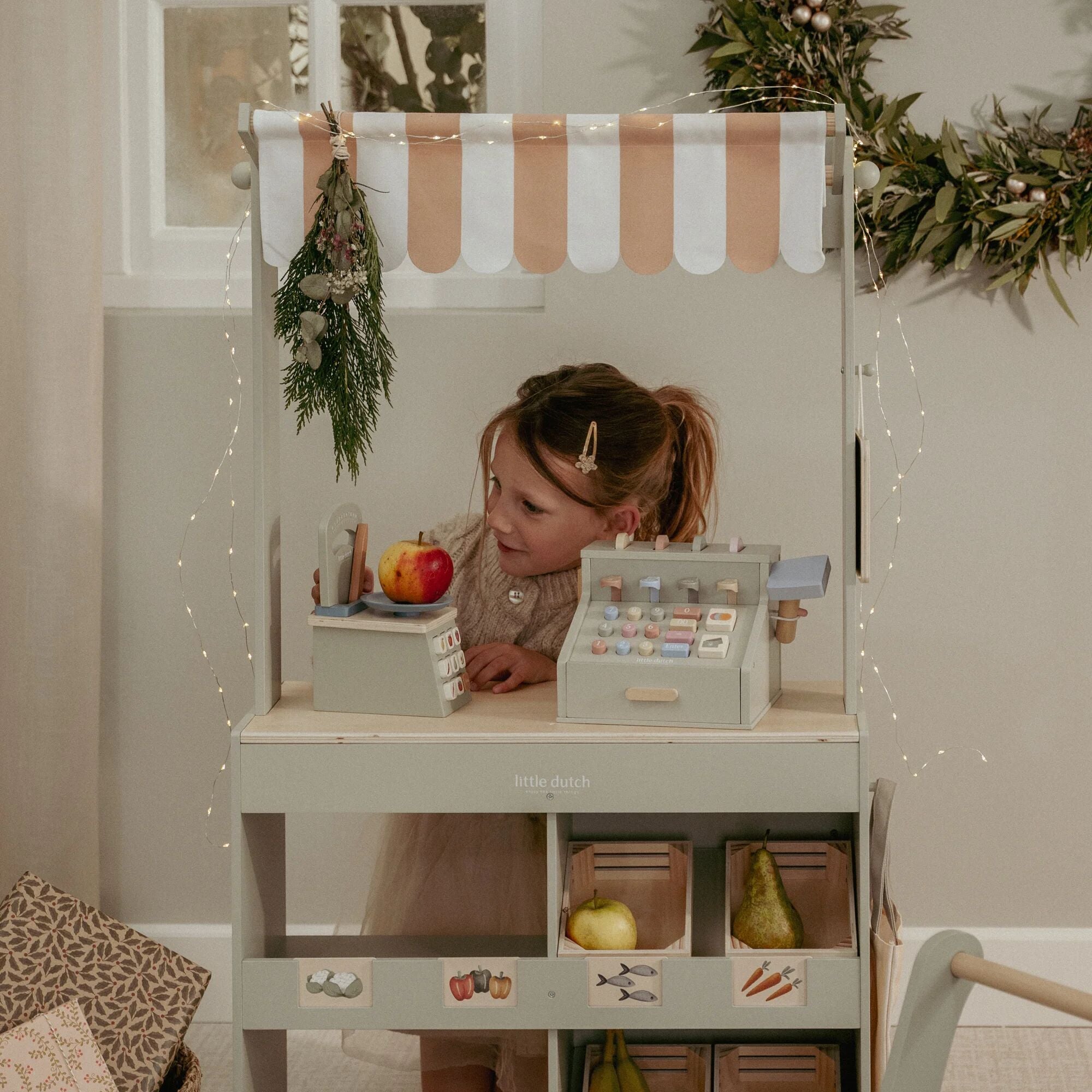 Houten kassa - Groen – Essentials Houten kassa - Groen – Essentials