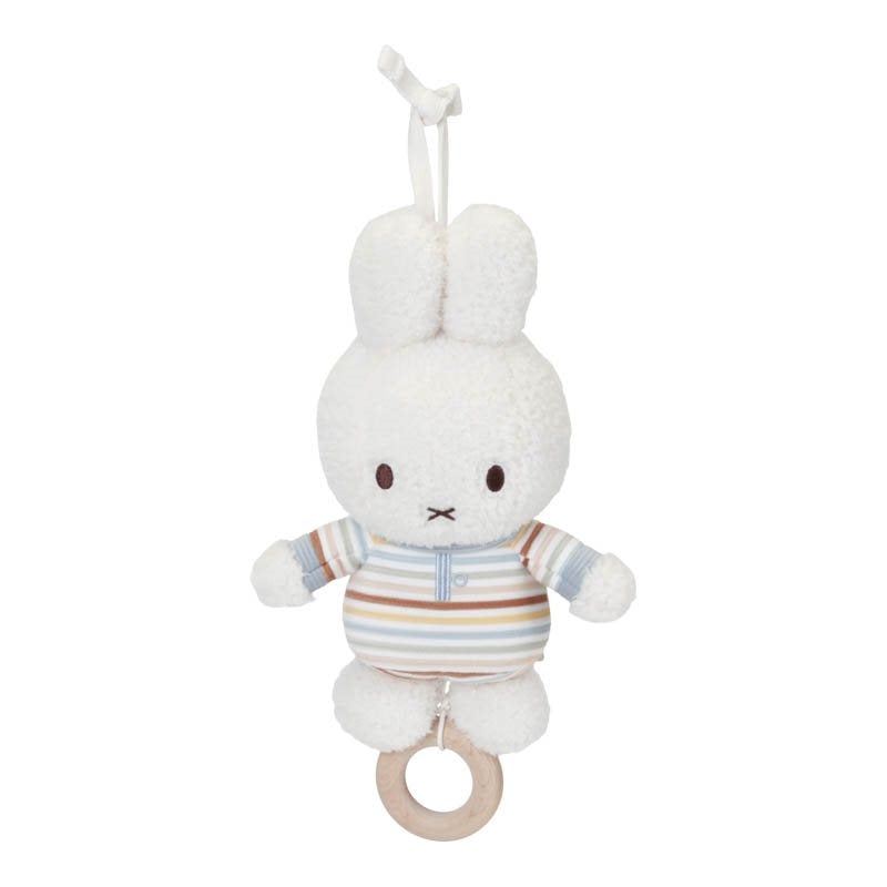 Boîte de musique Miffy Vintage Rayures ensoleillées