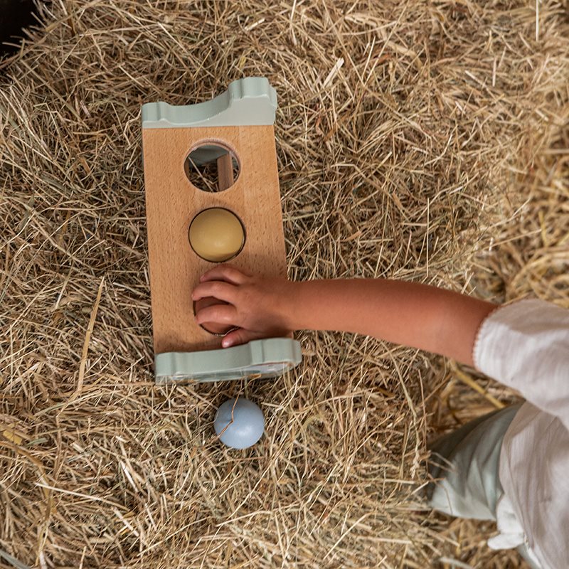 Banc de marteau avec des balles  Little Farm