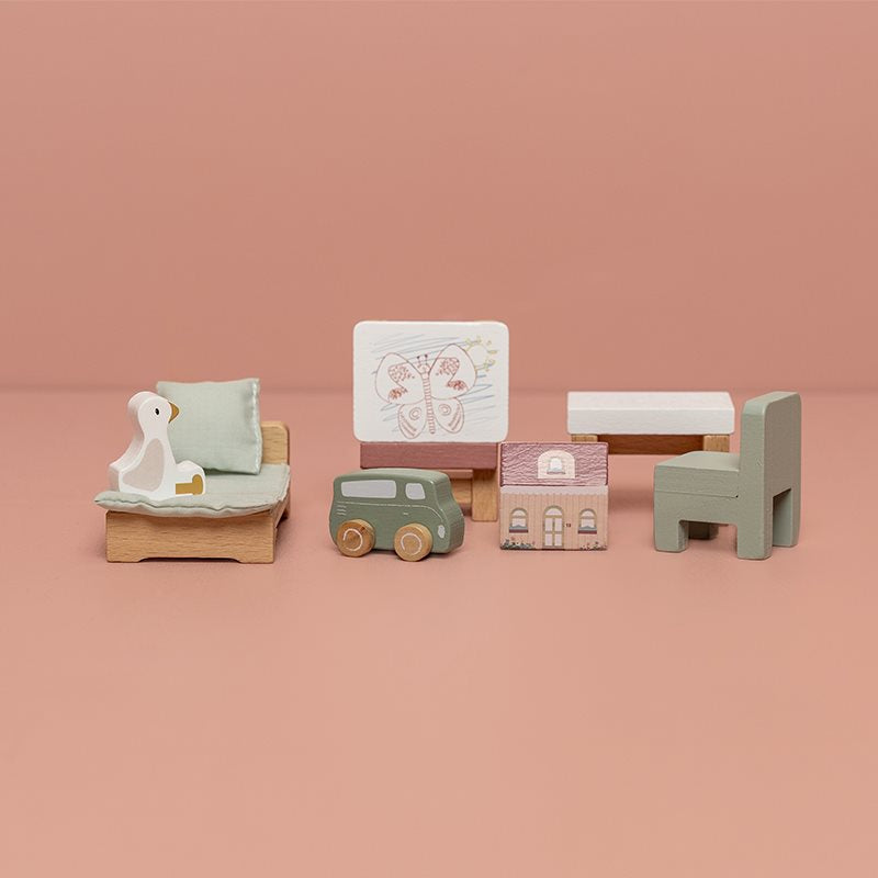 Suppleset dollhouse nursery