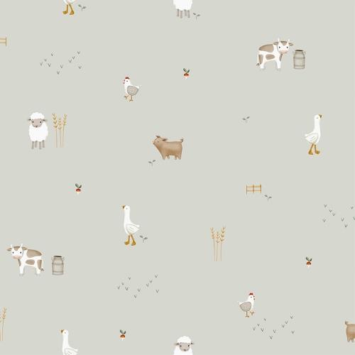 Wallpaper Steel Foreign Wallpaper Little Farm