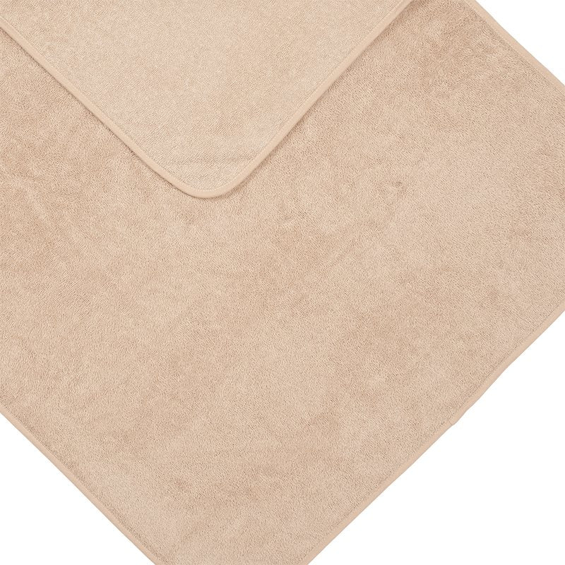 Badcape pur beige - 75x75 cm