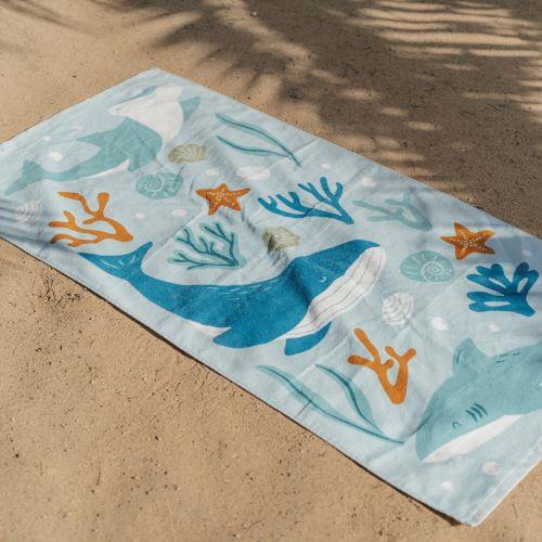 Bath towel Ocean Dreams Blue