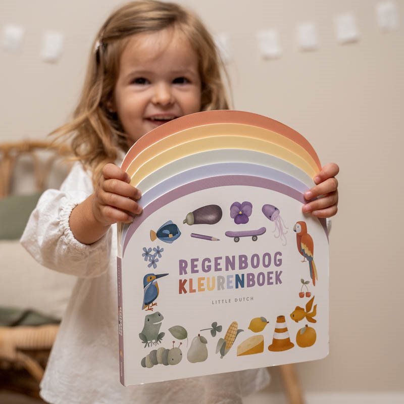 Kinderboek Regenboog Kleurenboek