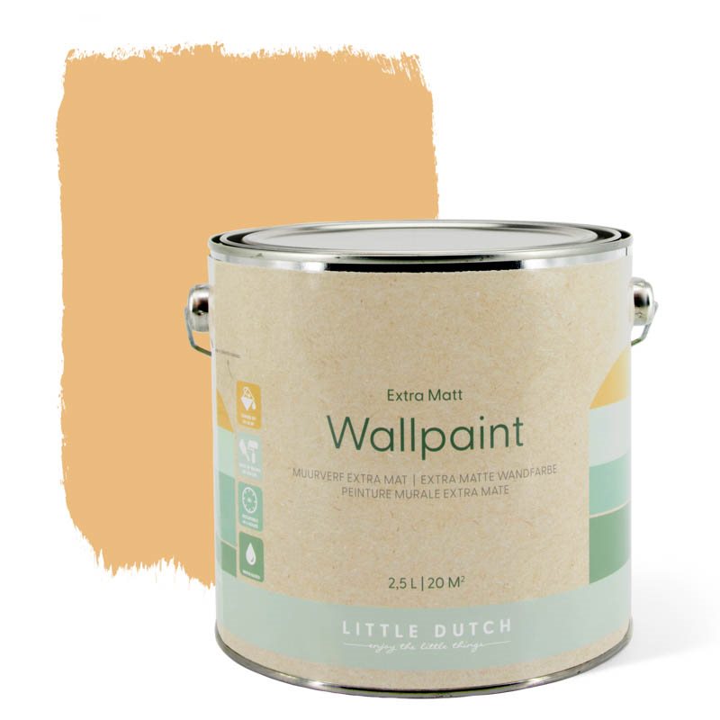 Wall paint Extra matte faded ochre