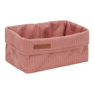 Commoda -Korb Groot reines rosa Rouge