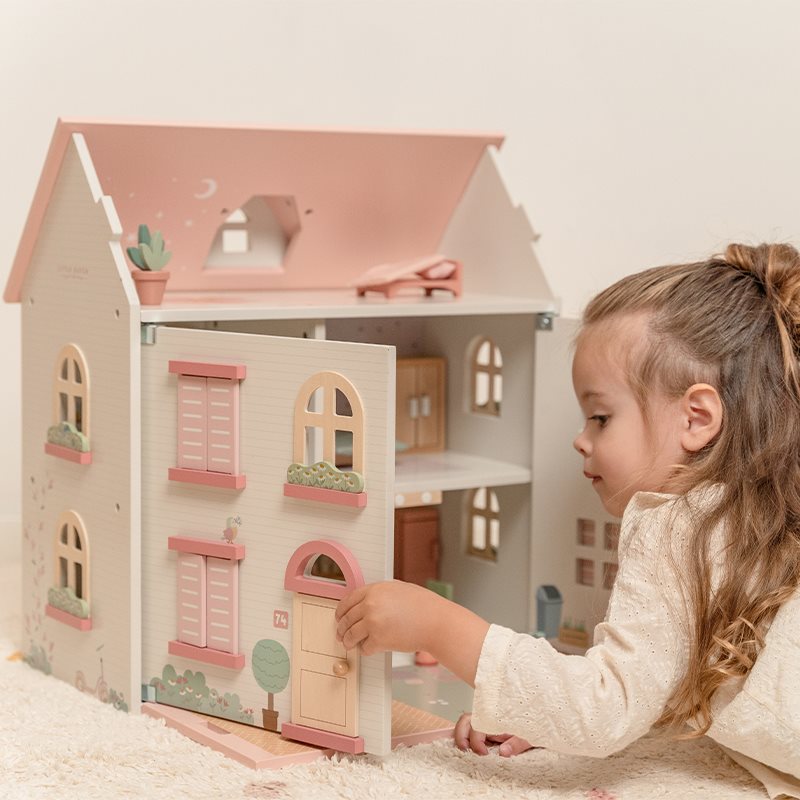 Wooden dollhouse