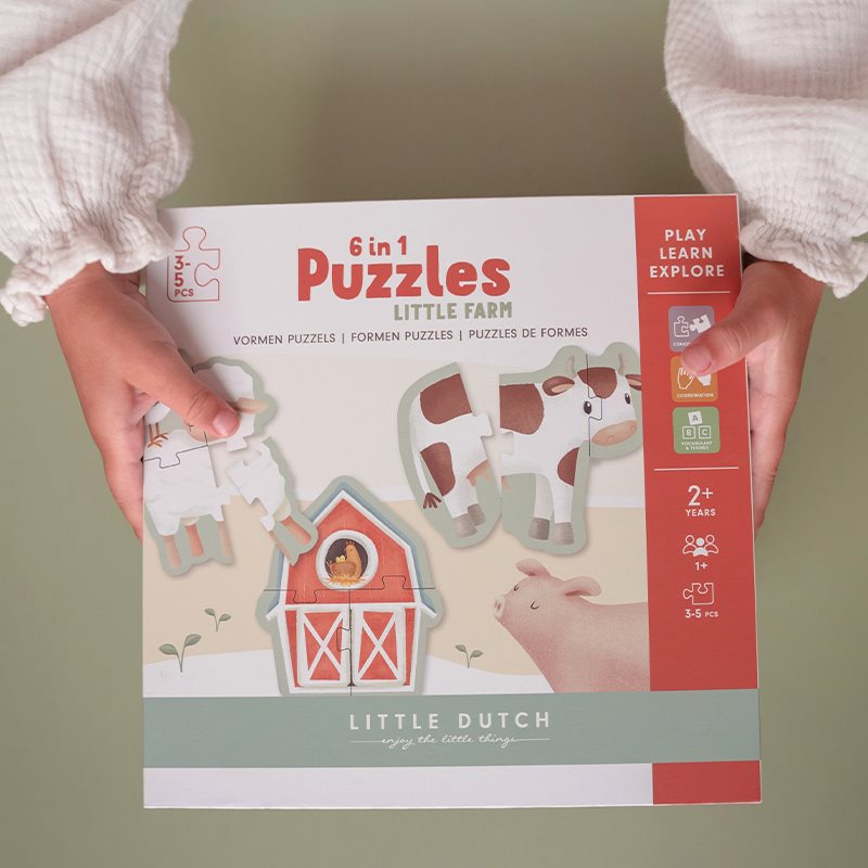 6 in 1 puzzle Little Farm