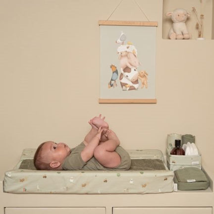 Petit panier de courses - Vert - Little Farm 