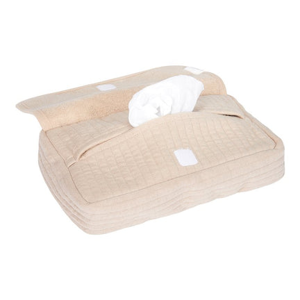 Baby wipes cover pure beige