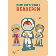 Livre pour enfants: My Puzzle Book - Professions