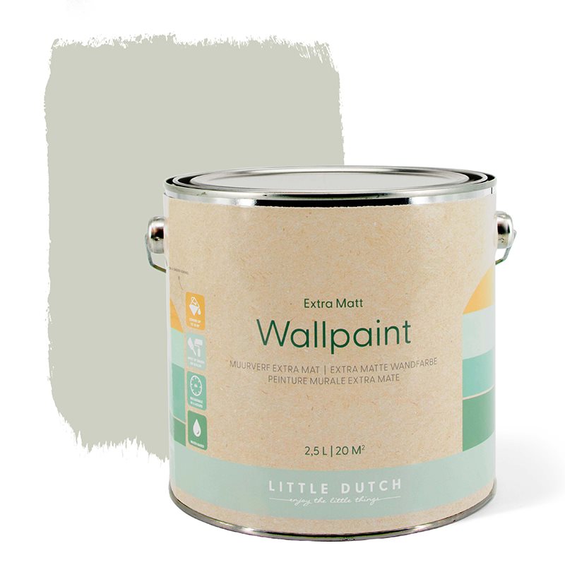 Wall paint Extra matte faded olive