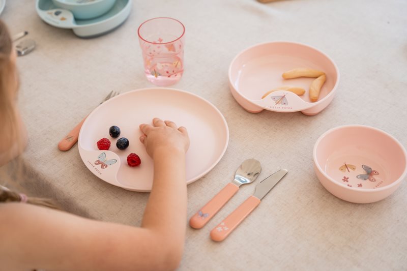 Children's cutlery set Flowers & Butterflies