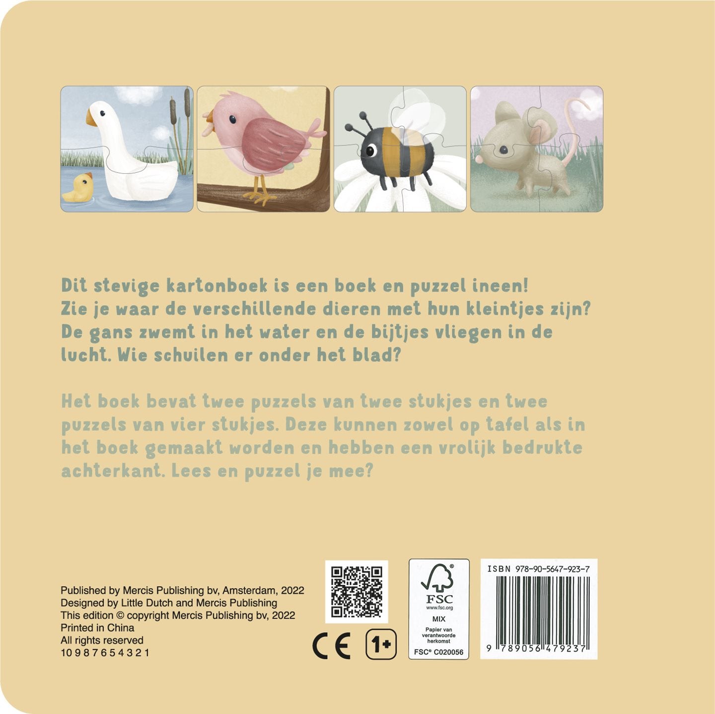 Kinderboek Mijn Dieren Puzzelboek