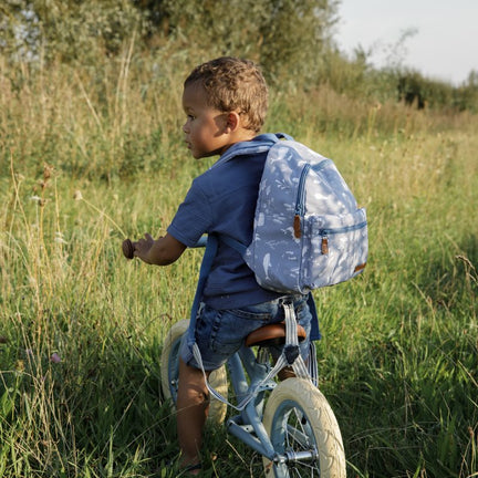 Balance Bike Mattblau