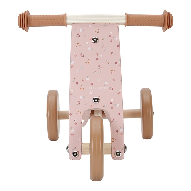 Wooden tricycle pink