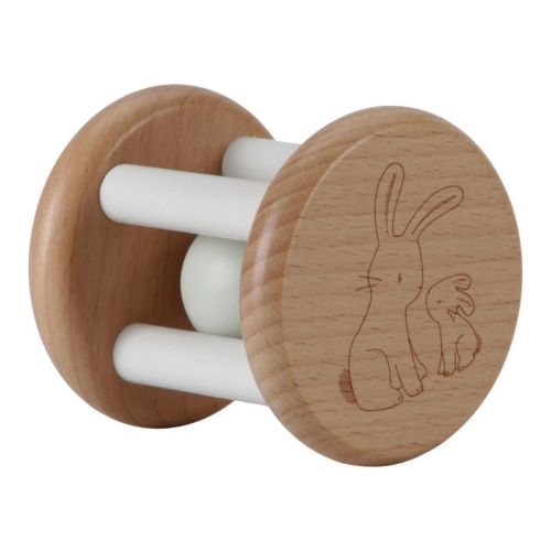 Rattle Roller - Beige - Baby Bunny