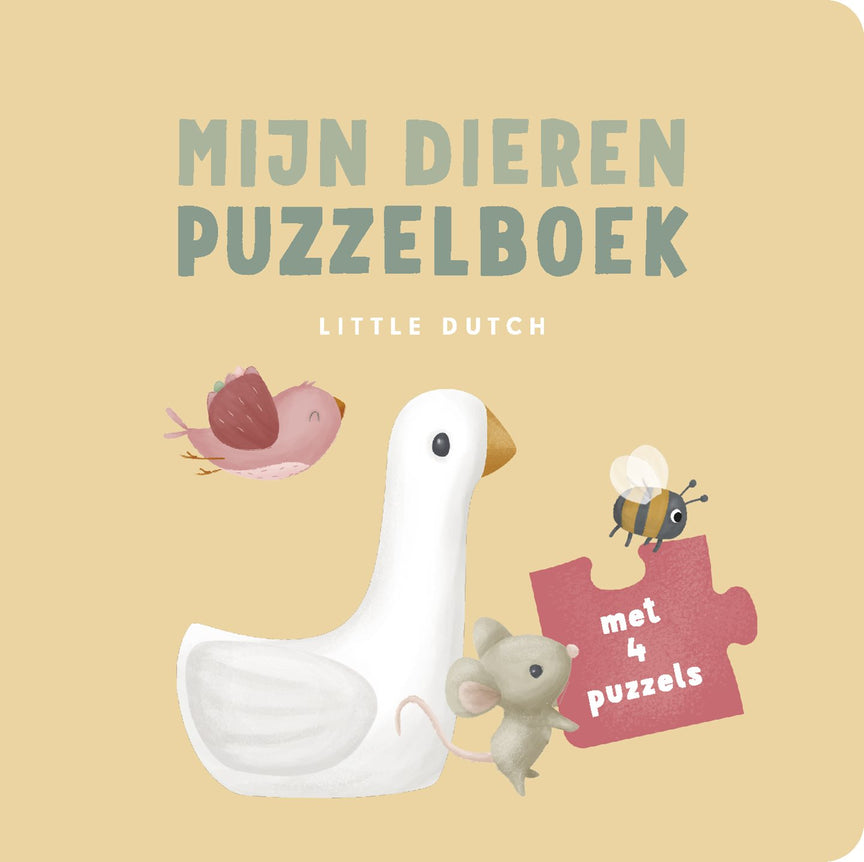 Livre pour enfants Mon livre de puzzles d'animaux 