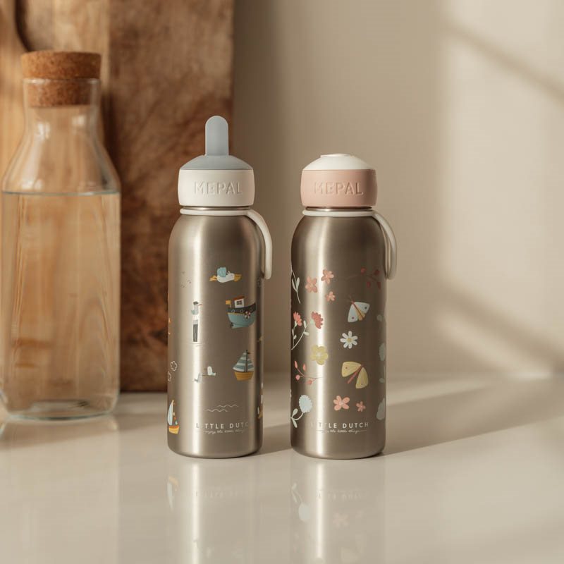 Insulation bottle 350 ml flowers & butterflies