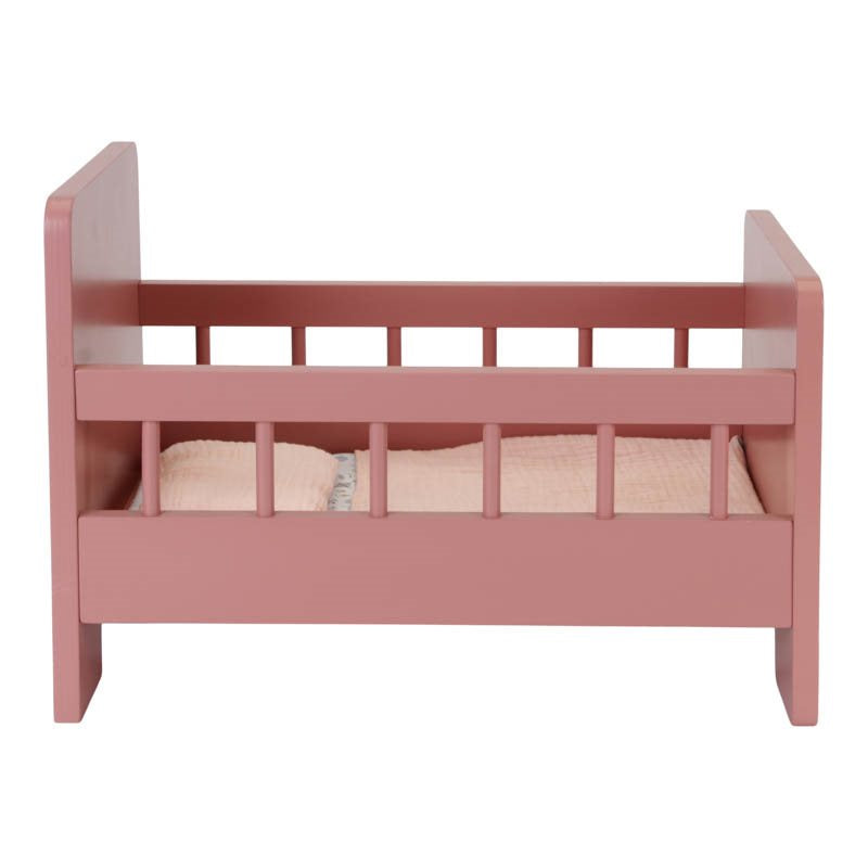 Wooden doll bed